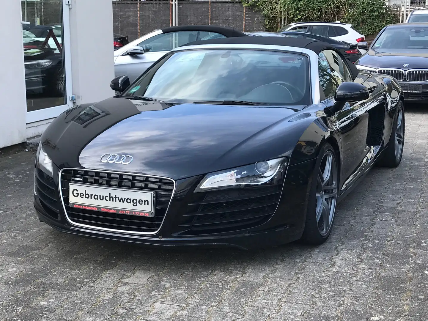 Audi R8 Spyder 4.2 FSI quattro*B&O*NAVI./CAM.*LEDER* Negro - 2