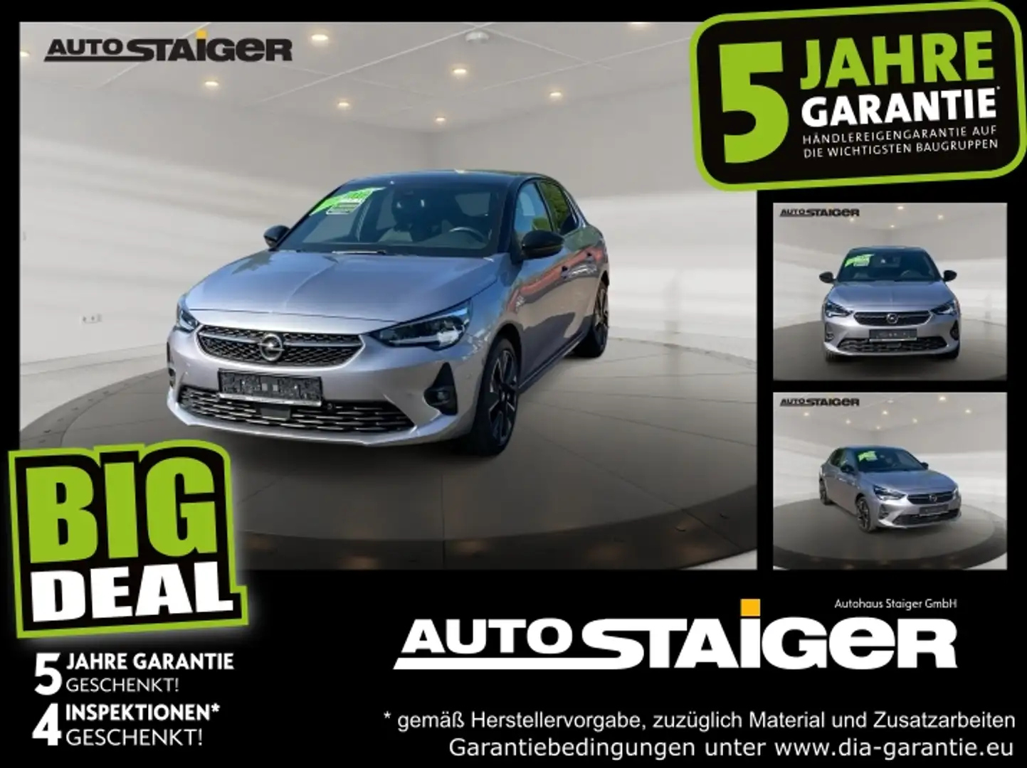 Opel Corsa F e Ultimate Standheizung Grau - 1