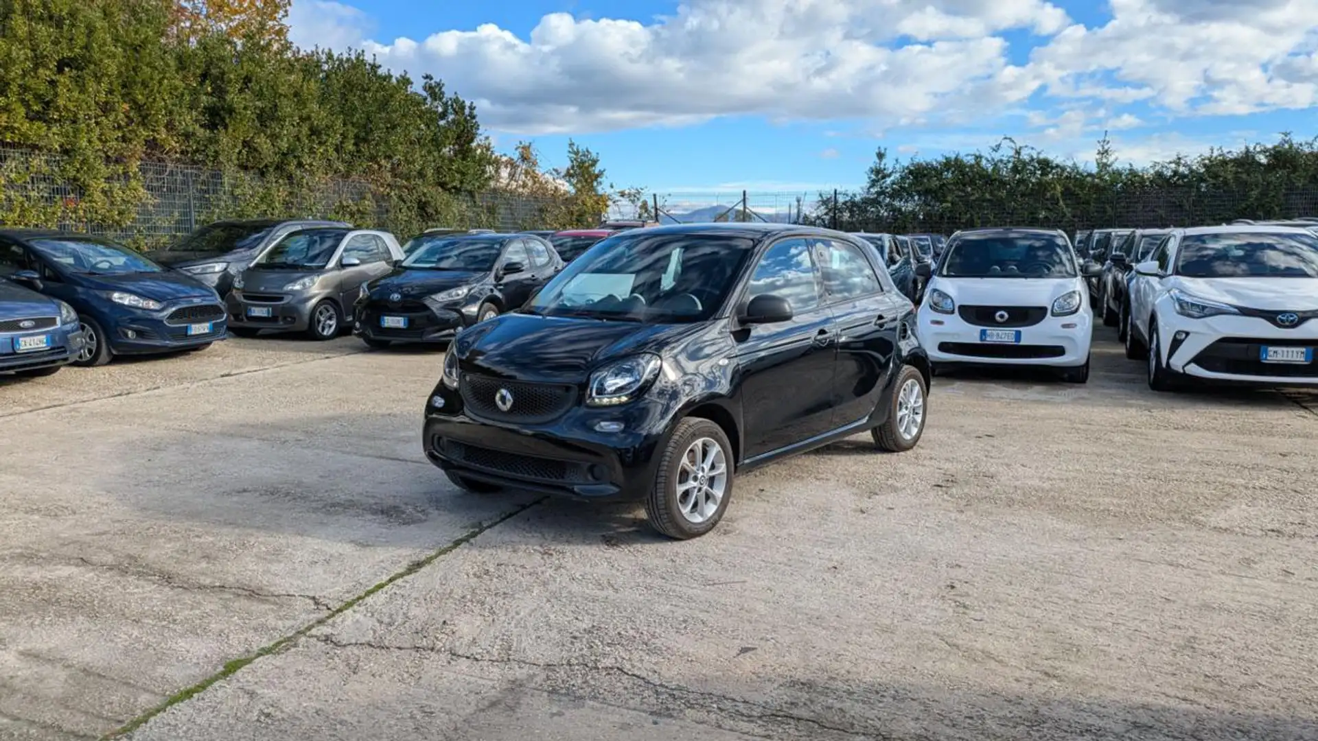 smart forFour 1.0cc 71cv CRUISE CONTROL CERCHI LEGA CLIMA AUTO Nero - 1