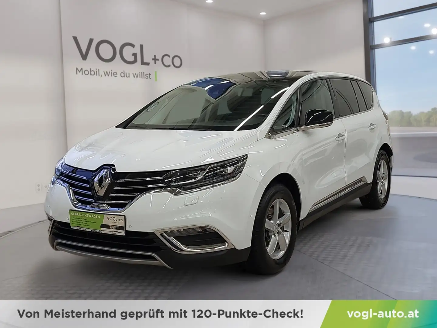 Renault Espace Initiale Paris dCi 160 EDC 4 Control Weiß - 1
