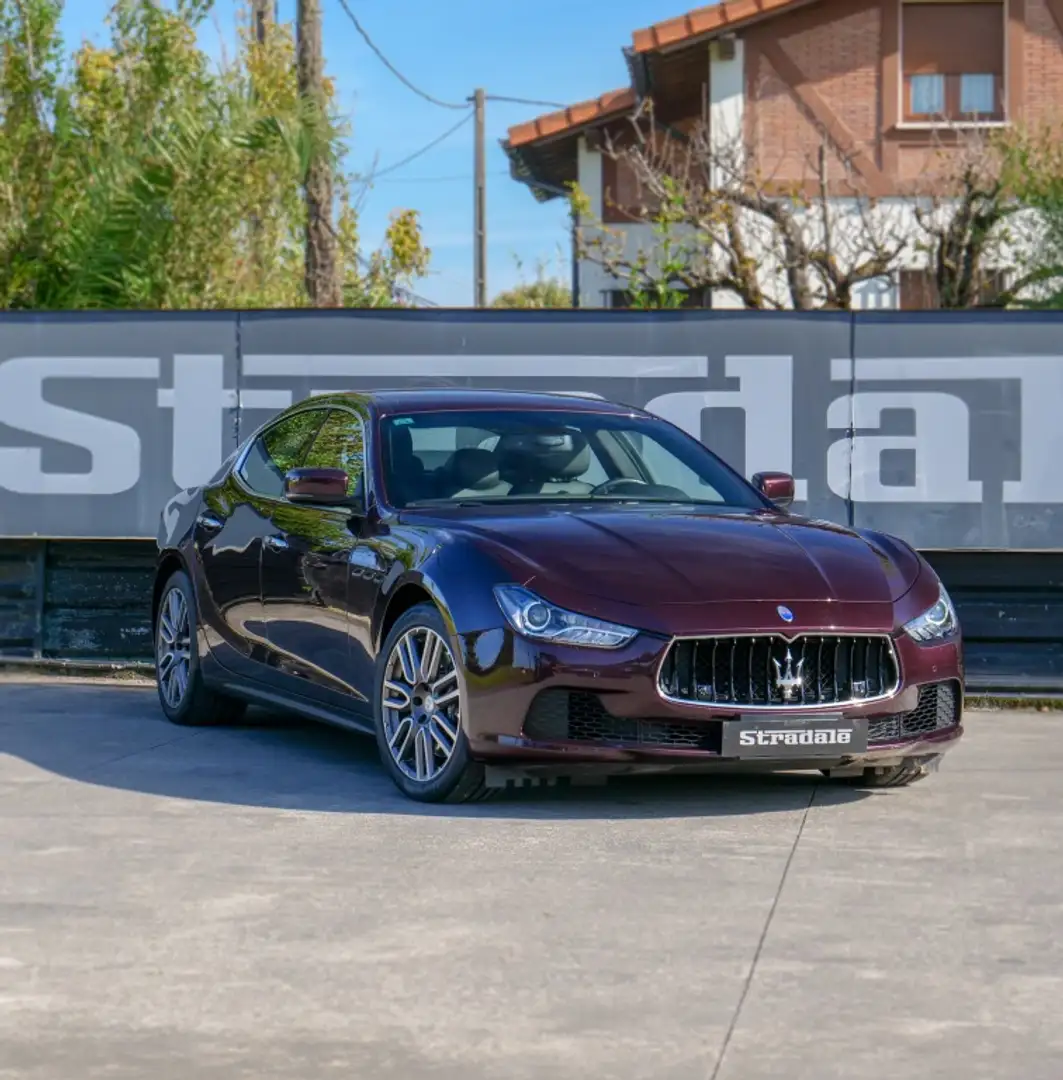Maserati Ghibli Diesel Aut. 275 Paars - 1