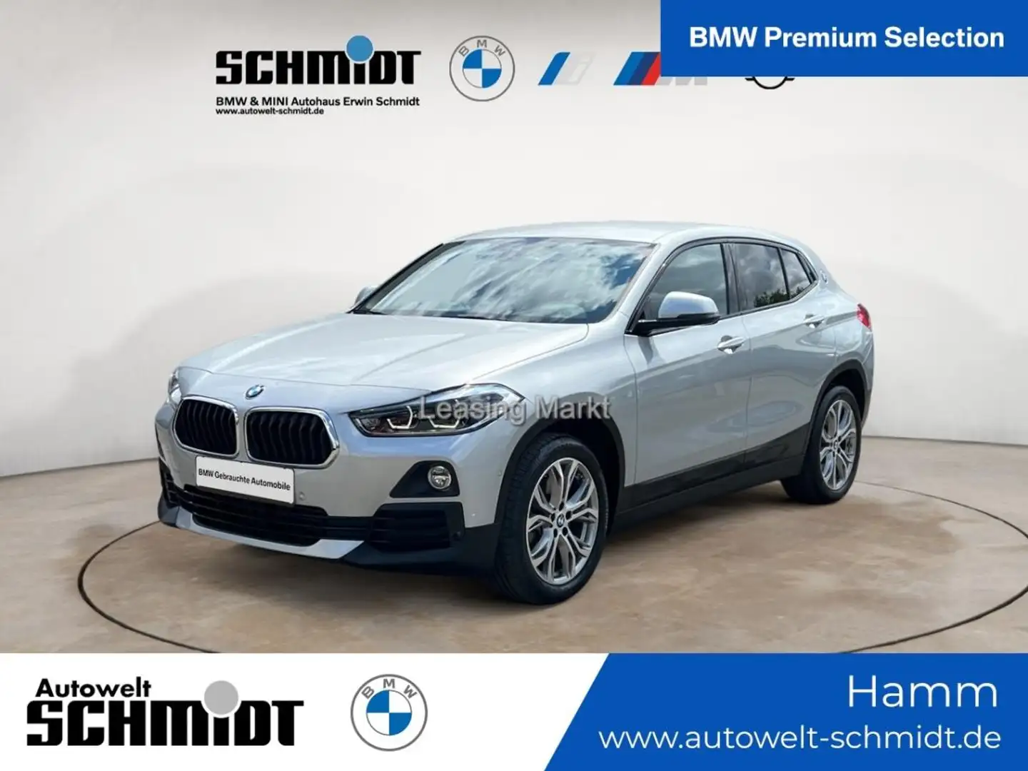 BMW X2 xDrive20d Advantage Plus+2Jahre-BPS.-GARANTIE Silber - 1