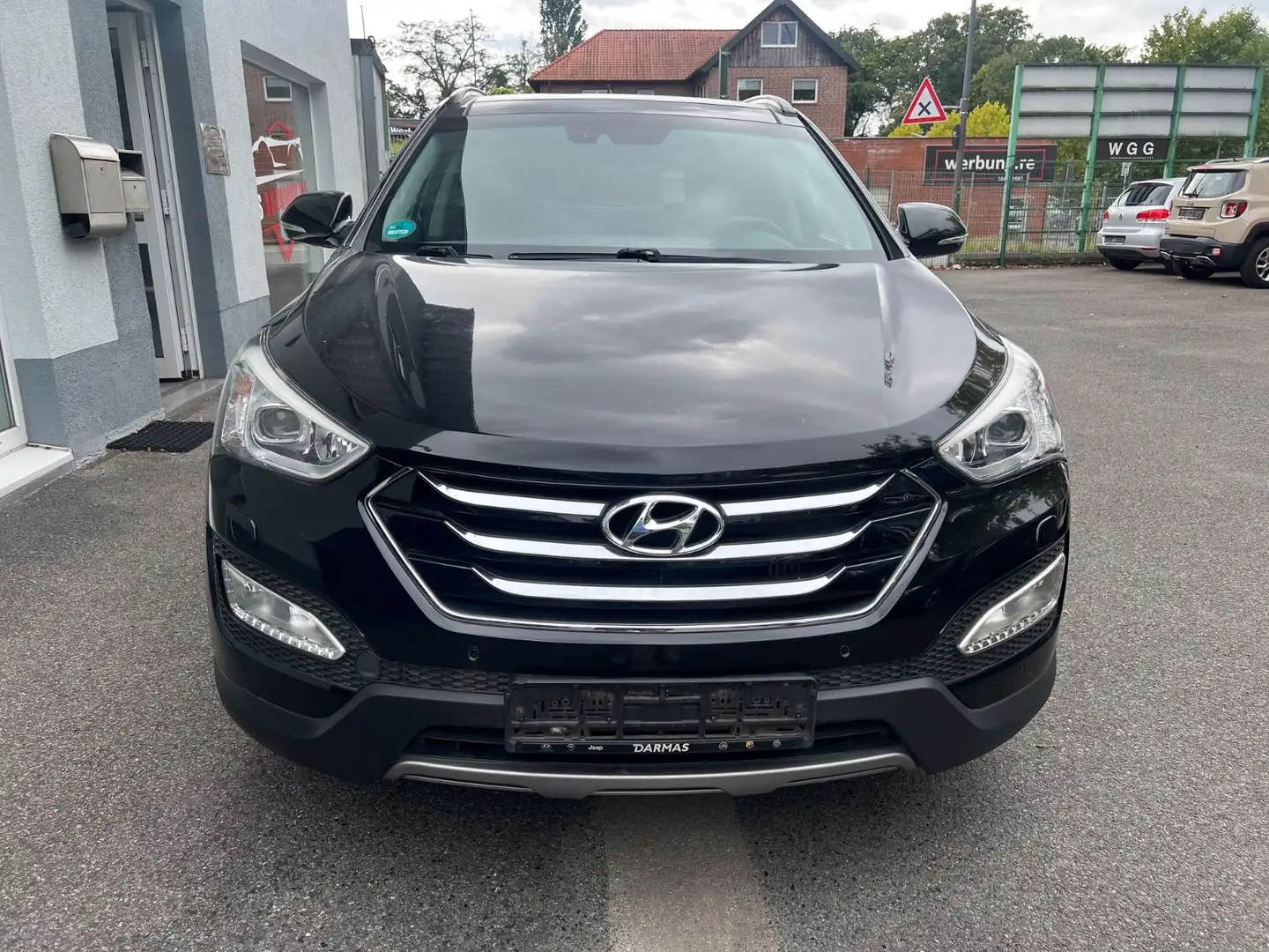Hyundai SANTA FE Premium 4WD"Aut."Pano"Leder"Navi"Kamera Schwarz - 2