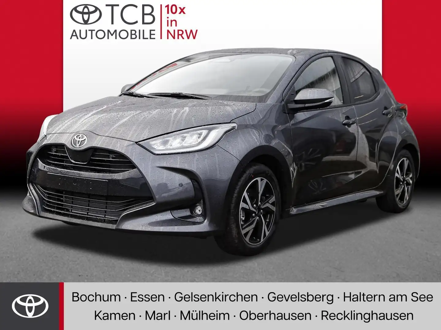 Toyota Yaris Team D Hybrid SHZ PDC KLIMA LM Grau - 1