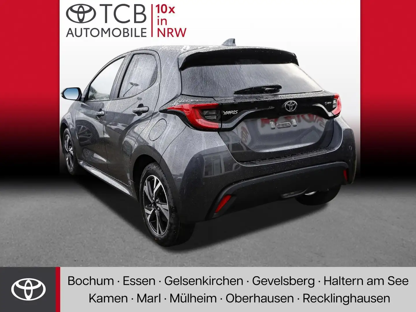Toyota Yaris Team D Hybrid SHZ PDC KLIMA LM Grau - 2