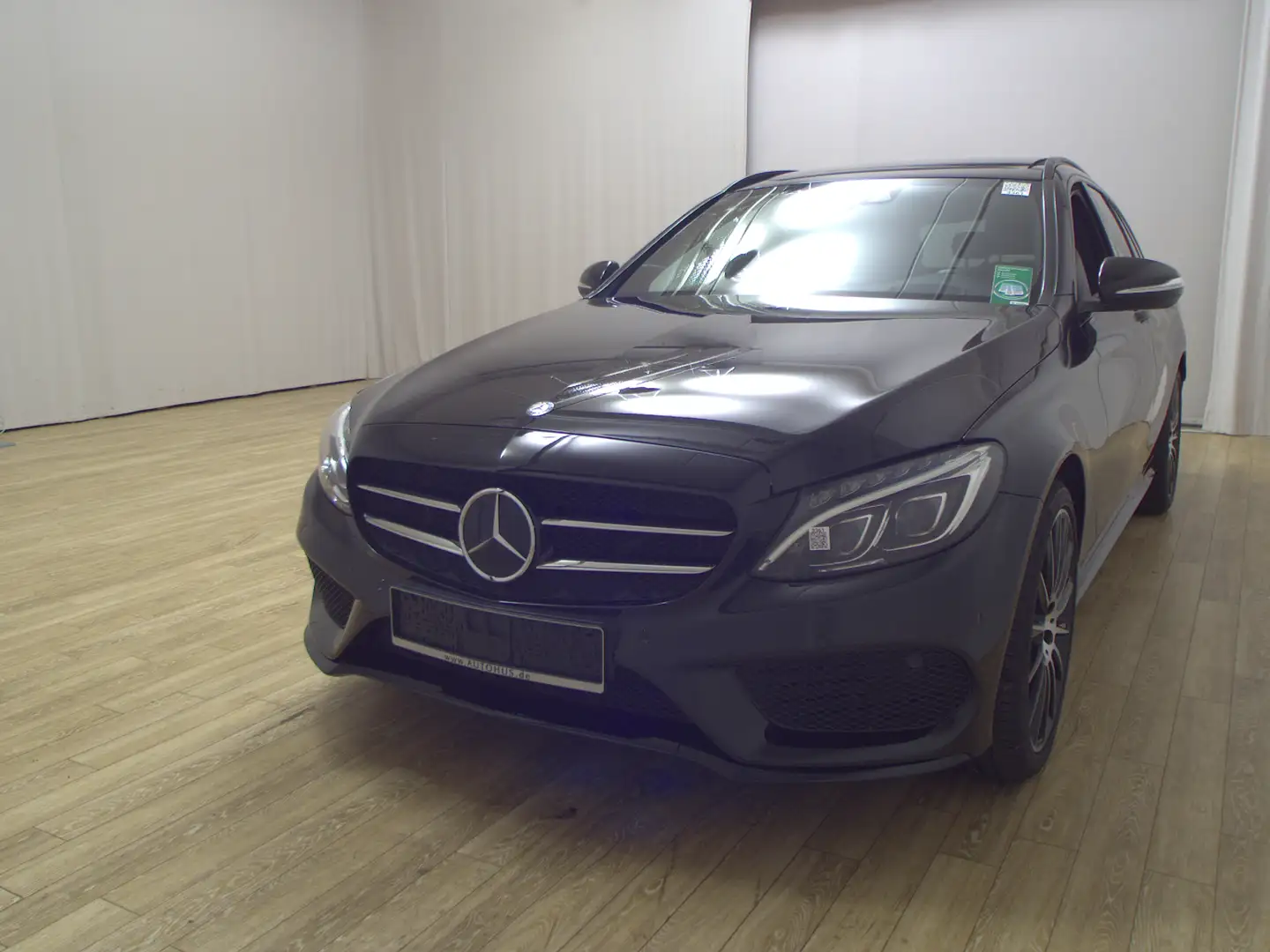 Mercedes-Benz C 400 T 4M AMG Line COMAND LED Pano HuD Burm. Noir - 2