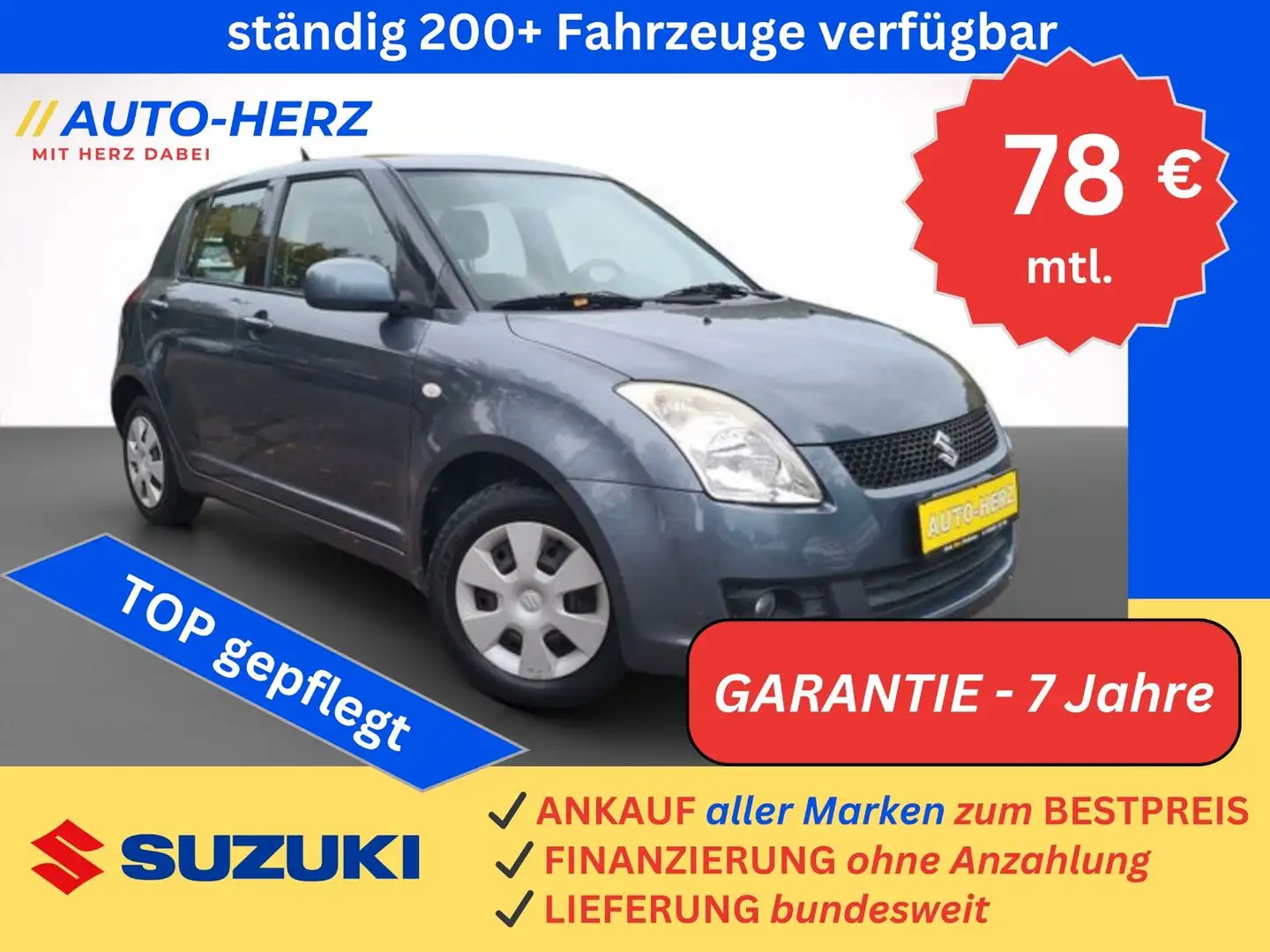 Suzuki Swift Lim. Comfort 4WD ALLRAD+KLIMA+SITZHEIZ-PDC Gris - 1