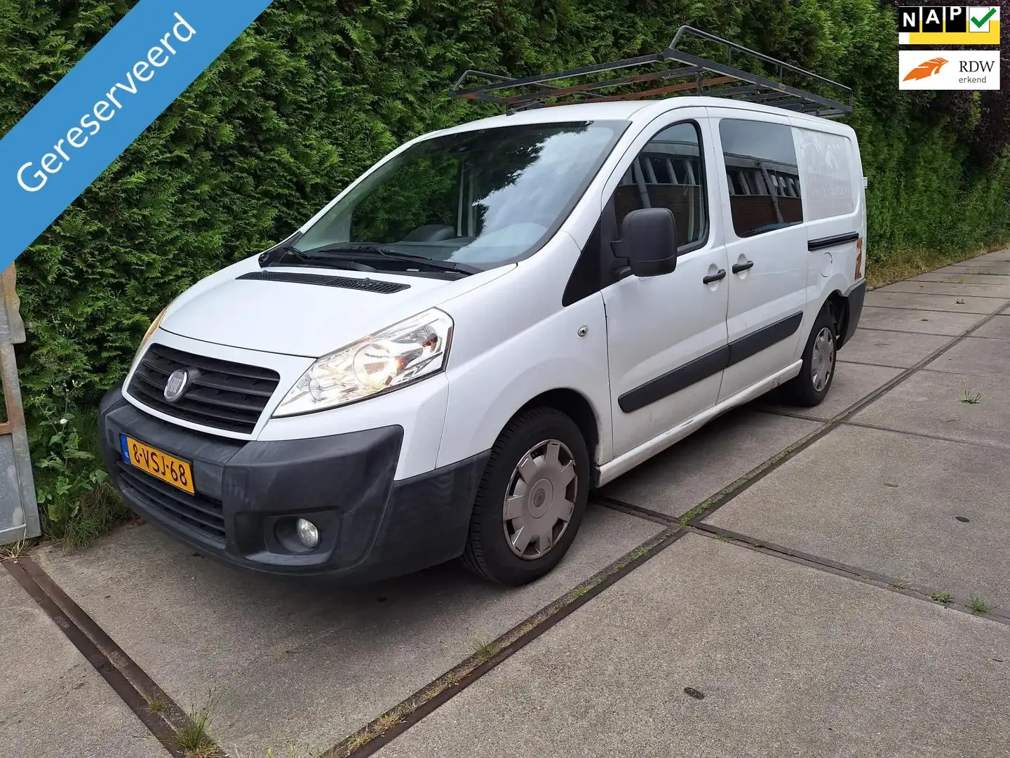 Fiat Scudo 12 2.0 MultiJet LH1 SX (DEZE BUS IS NOG TE KOOP) Wit - 1