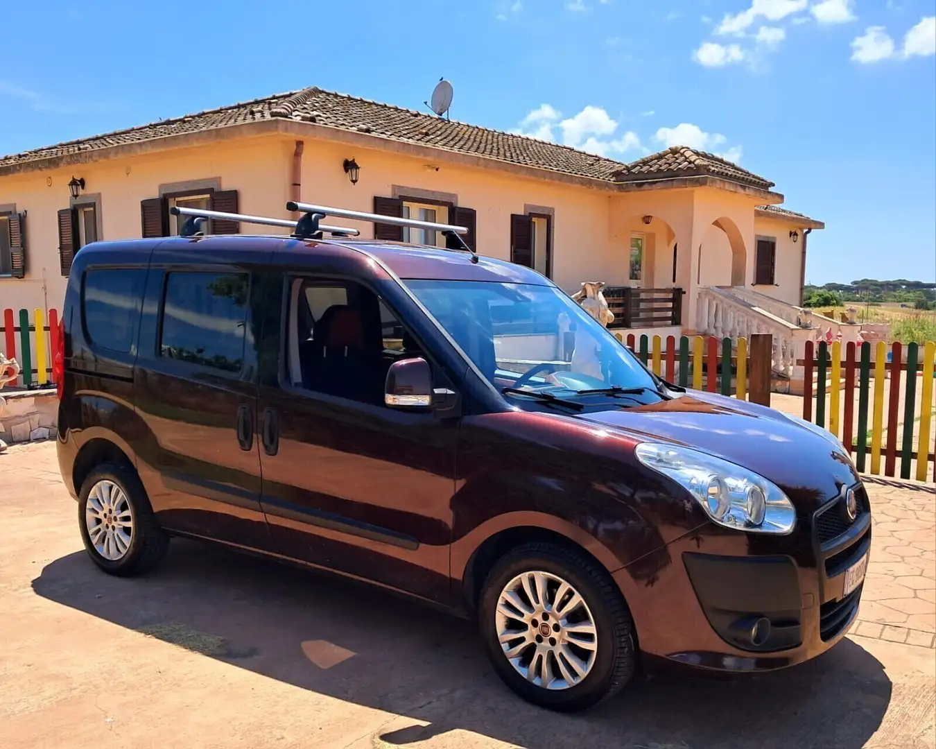 Fiat Doblo Doblò 1.6 mjet PIANALE RIBASSATO TRASPORTO DISABI Rot - 2