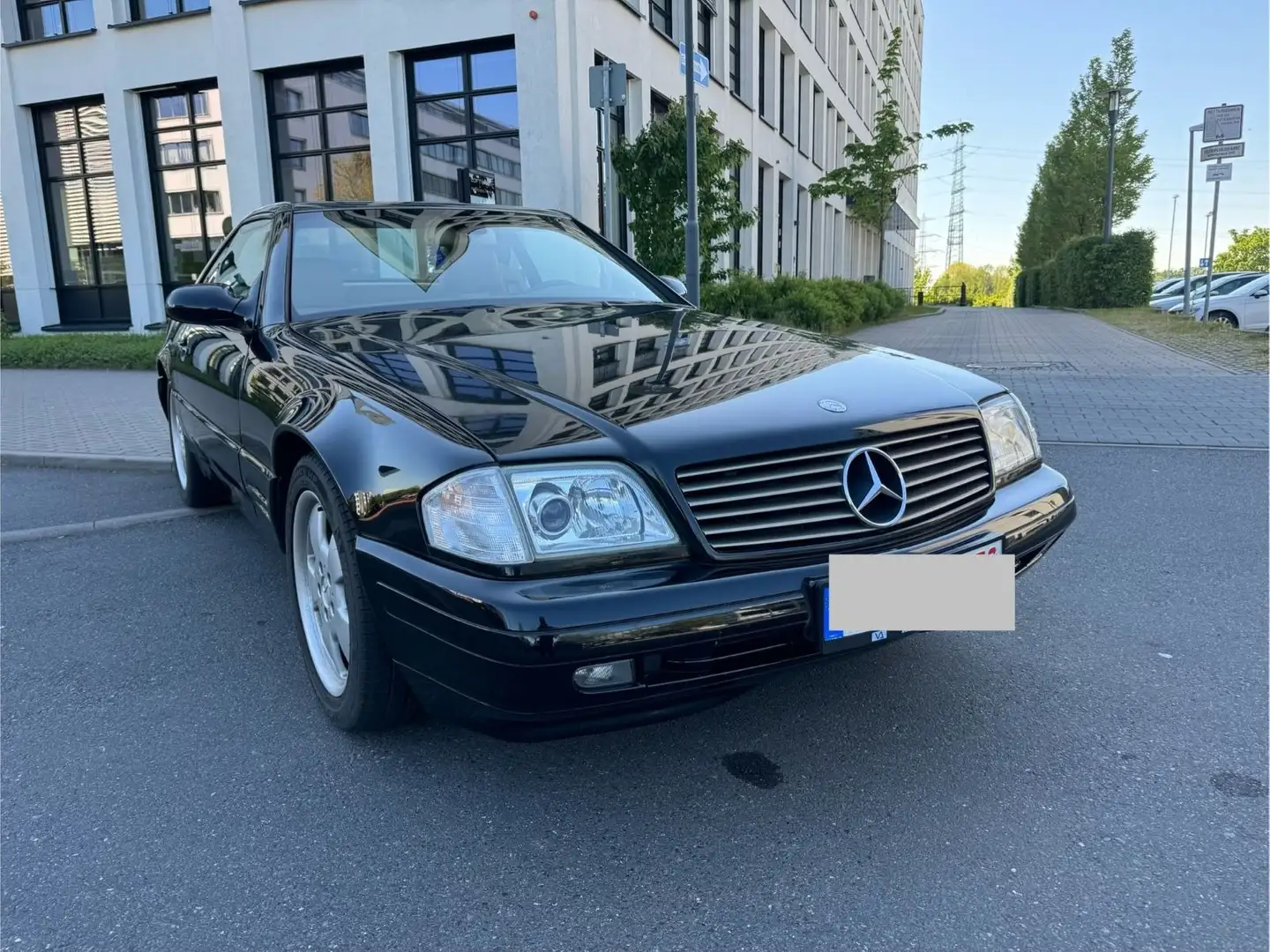 Mercedes-Benz SL 500 HU bis  02.2026 131 tkm BOSE Hardtop Zwart - 1