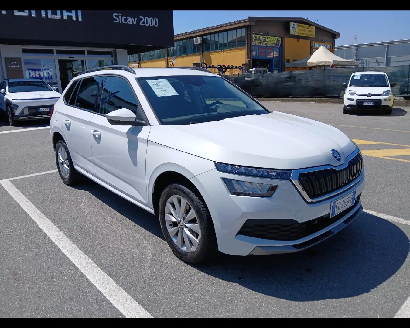 Skoda Kamiq 1.0 g-tec Ambition 90cv Blanco - 1