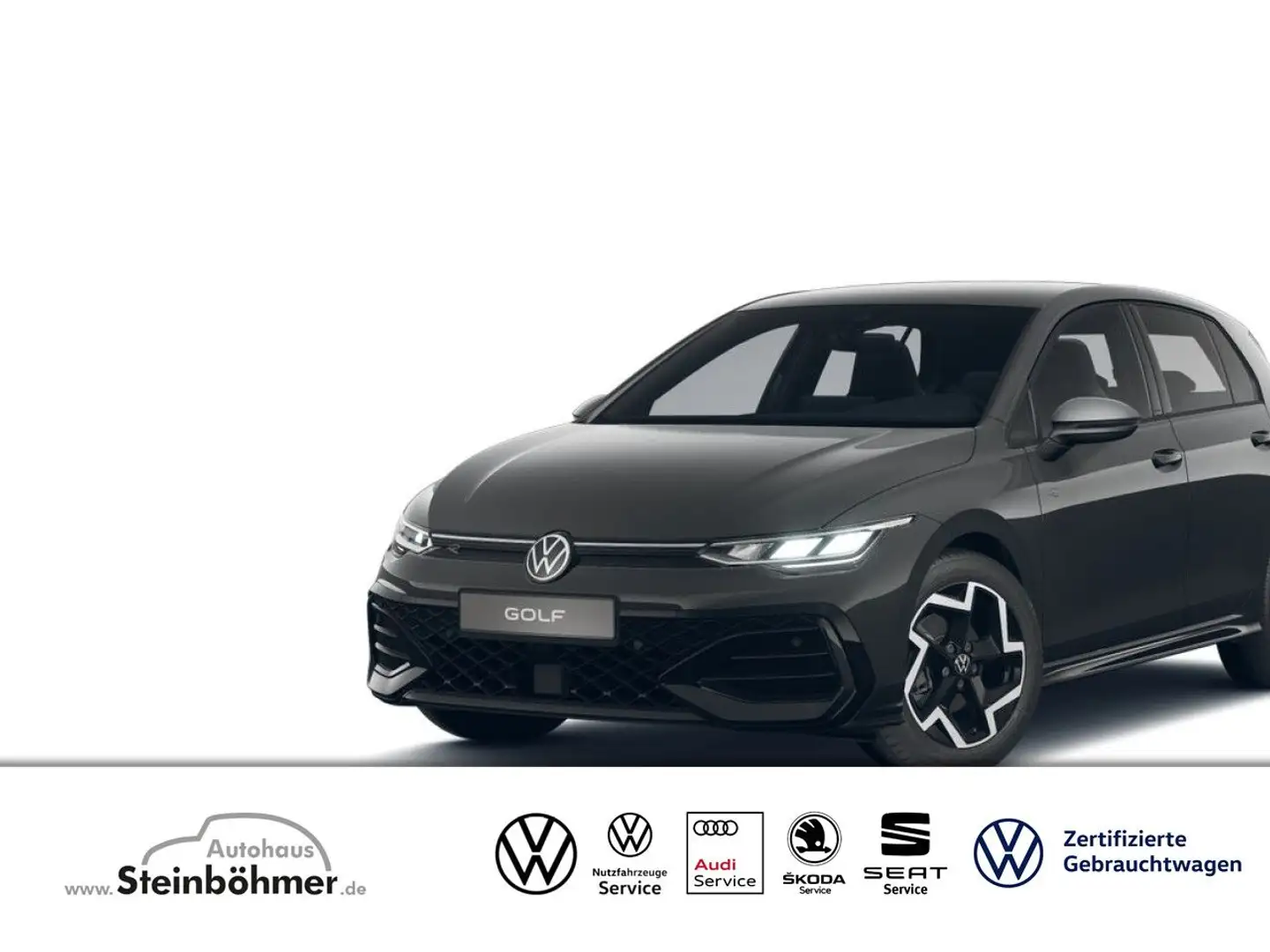 Volkswagen Golf R-Line 1.5 TSI RearView AppConnect SideAssist Grau - 1