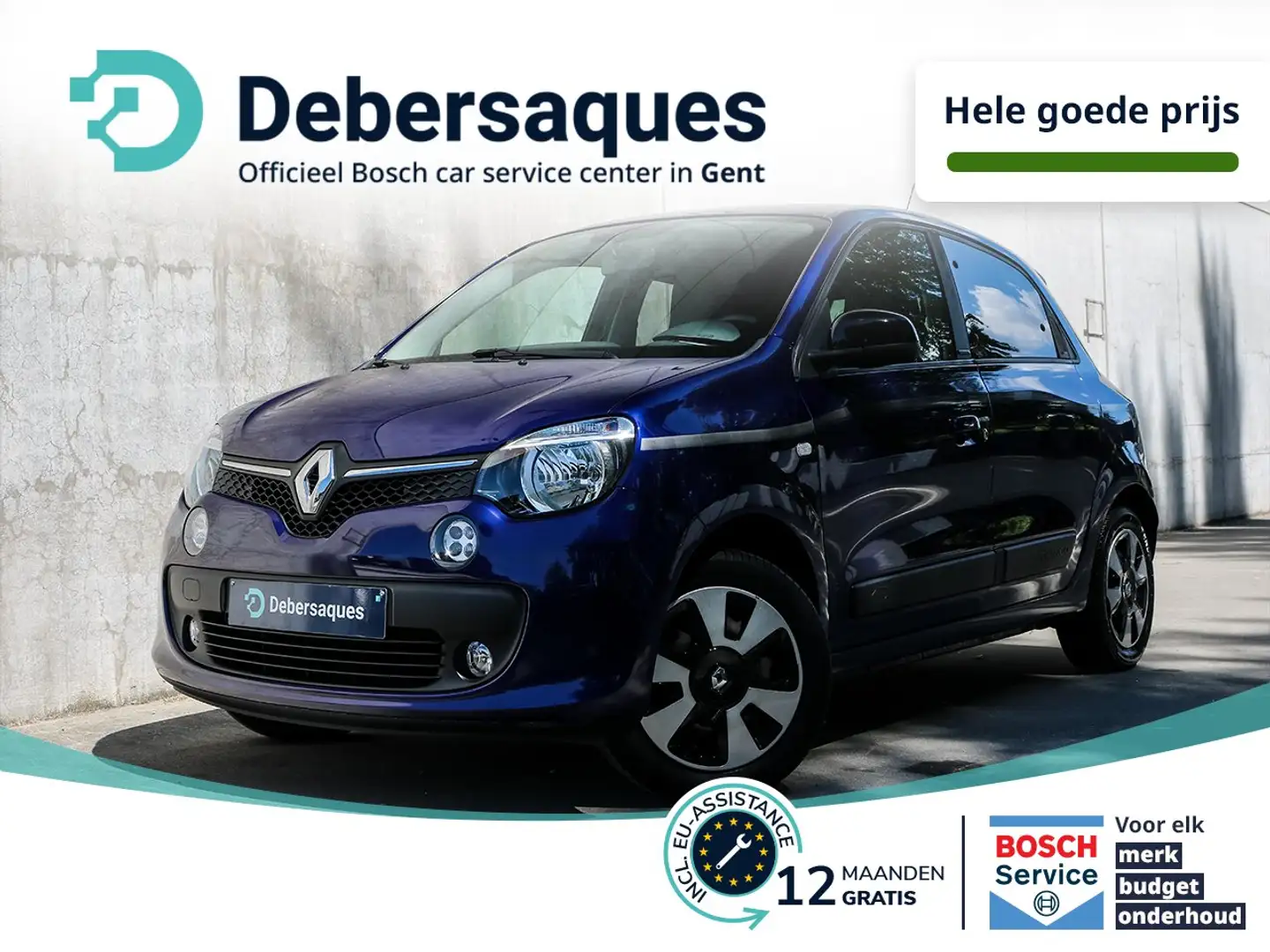 Renault Twingo 1.0i SCe Limited Modrá - 1