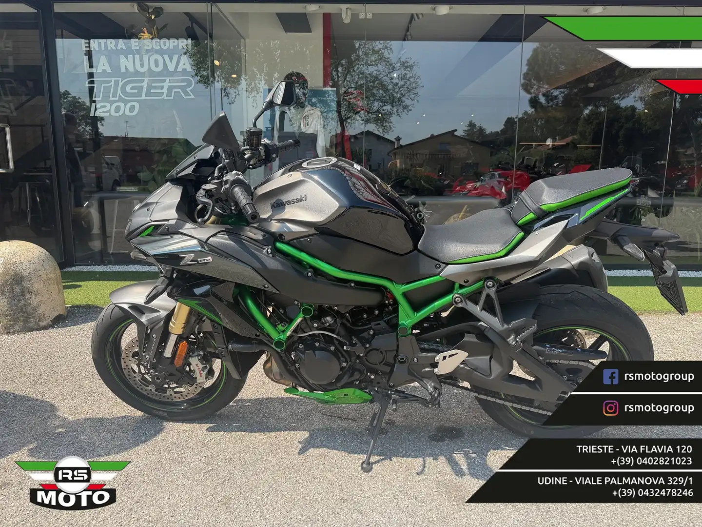 Kawasaki Z H2 Verde - 1
