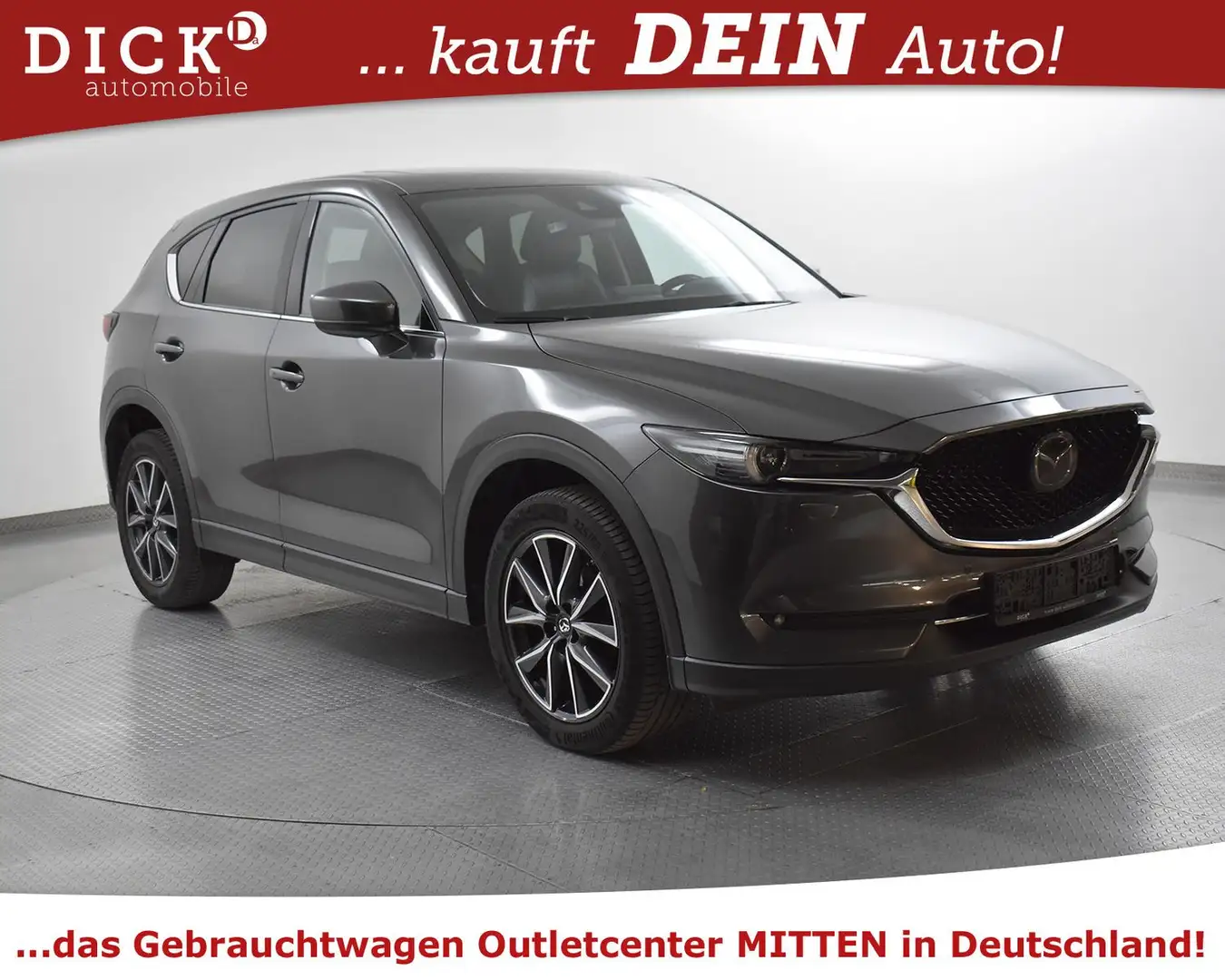 Mazda CX-5 AWD Sports-Line PANO+MEMO+KAM+MATRIX+AHK+AC Grau - 1