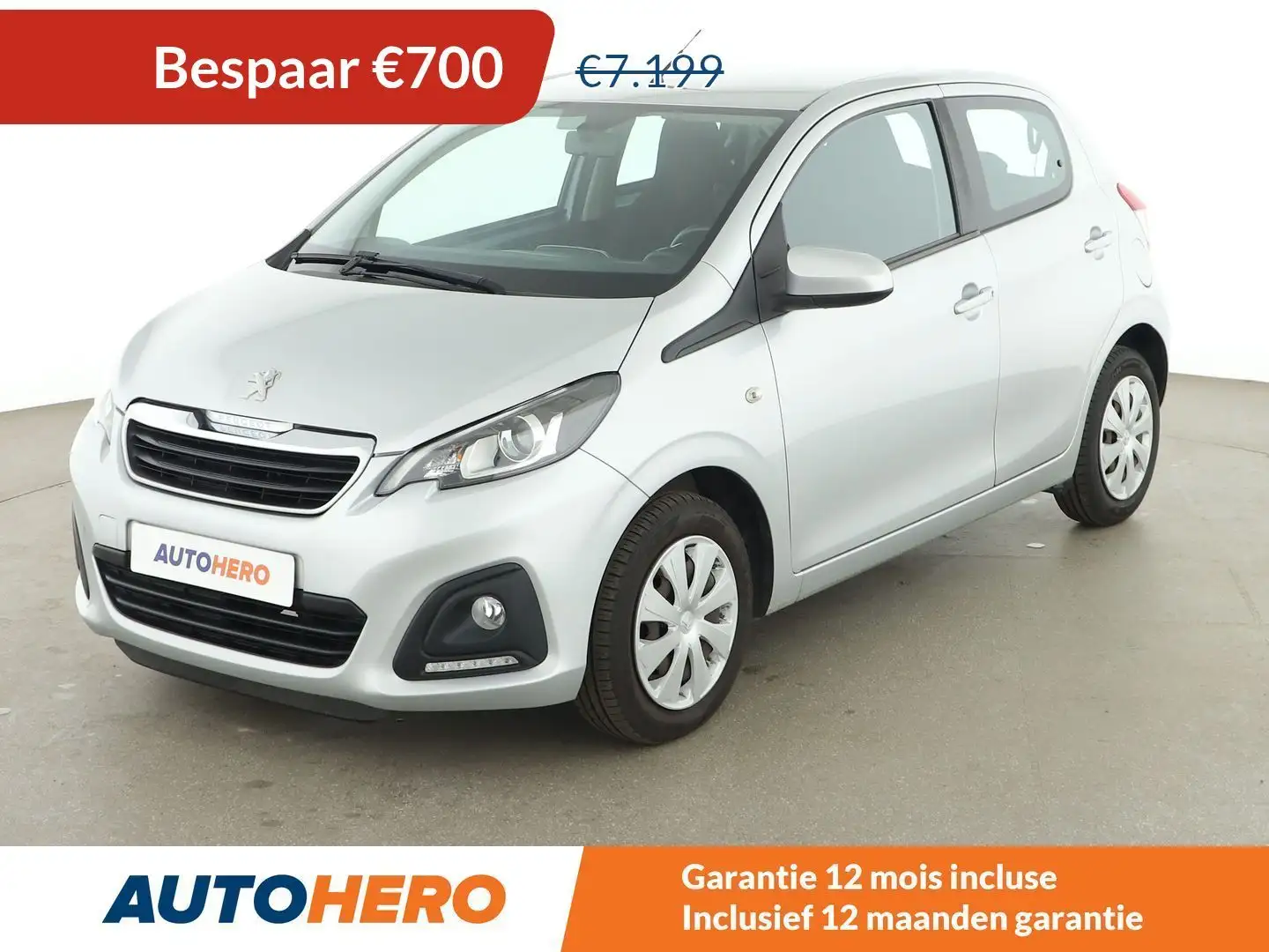 Peugeot 108 1.0 VTi Active Argent - 1