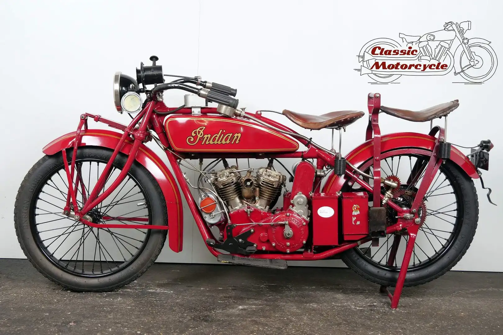 Indian Scout 600cc 1925 V-twin - 2