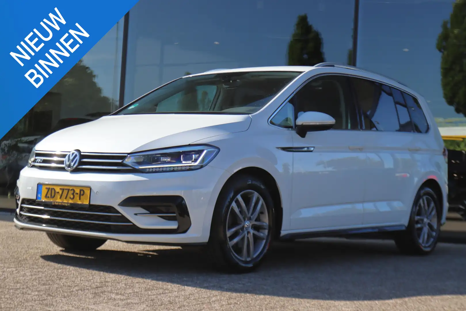 Volkswagen Touran 1.5 TSI AUT. HIGHLINE BUSINESS R-LINE 7P | CARPLAY Blanc - 1