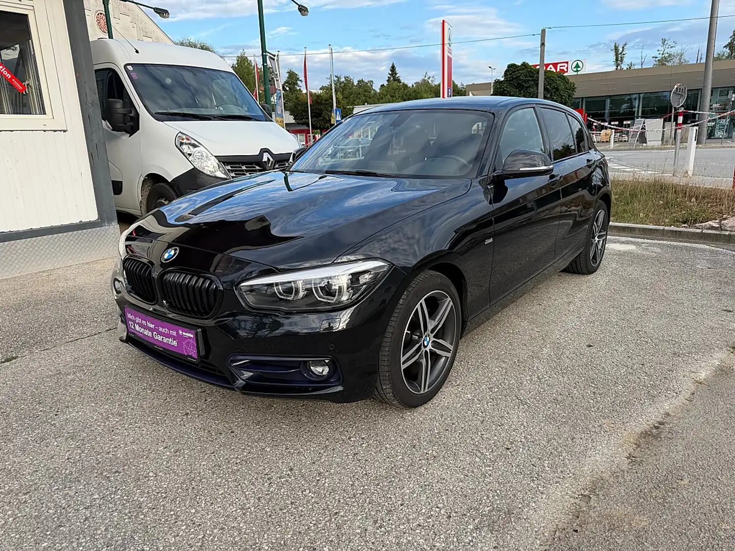 BMW 118 i Edition Sport Schwarz - 2
