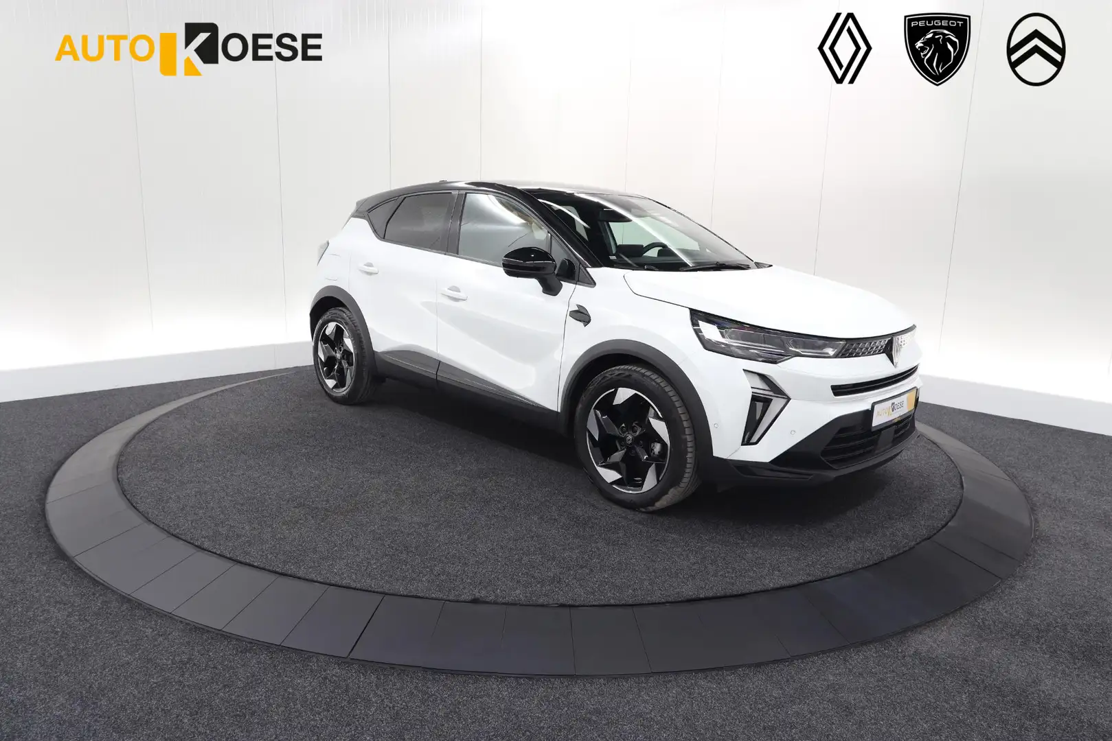 Renault Captur Mild Hybrid 160 EDC Techno | Camera | Navigatie | Wit - 1