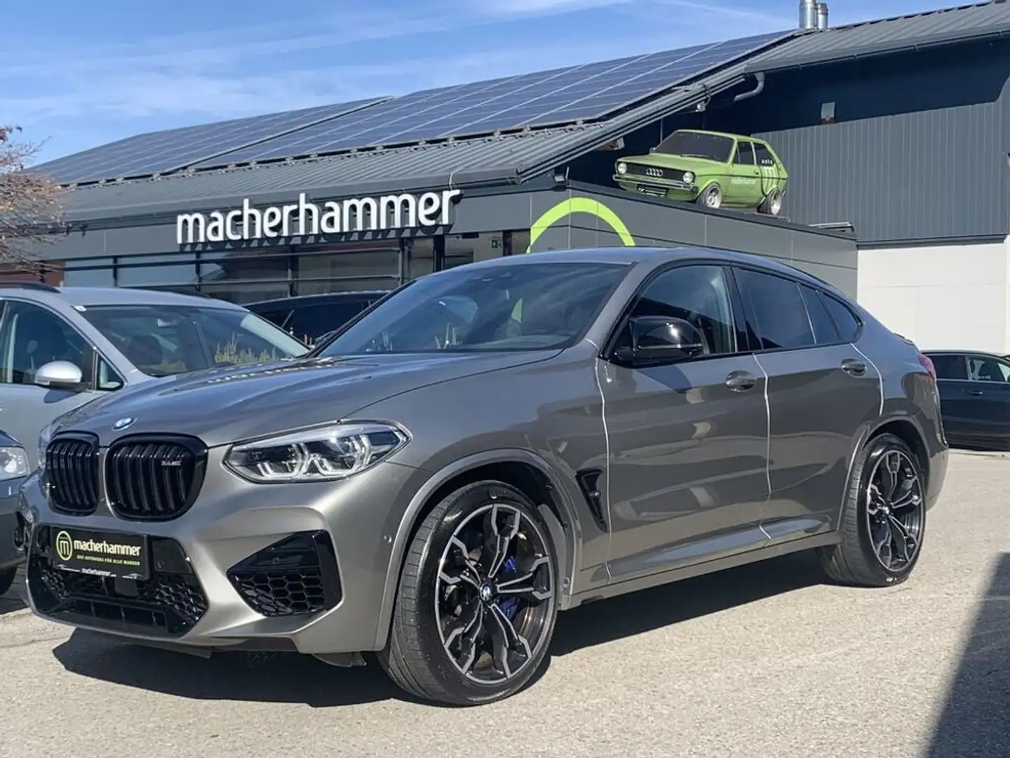 BMW X4 M Competition *PANO*SITZKLIMA*ACC*KEY*AHK*HUD* Grau - 1