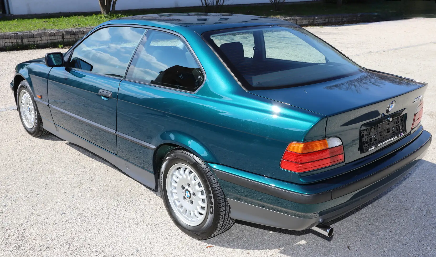 BMW 316 316i Coupe 1.Hand Original 27.800Km kein Winter Zelená - 1