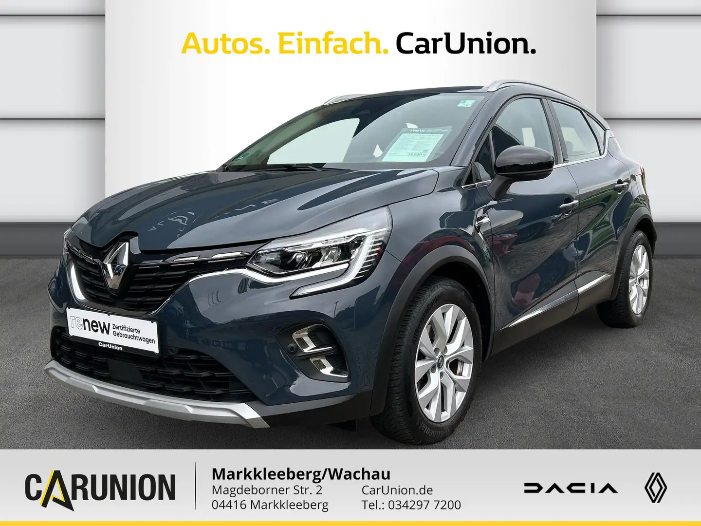 Renault Captur INTENS E-TECH PLUG-IN 160 Blau - 1