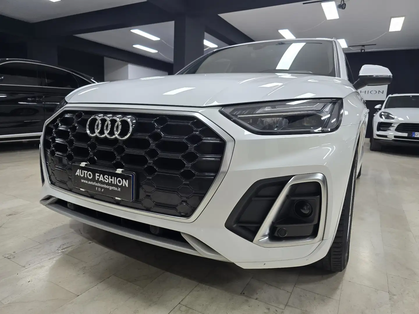 Audi Q5 Q5 II 2021 35 2.0 tdi mhev 12V S line s-tronic Blanc - 2