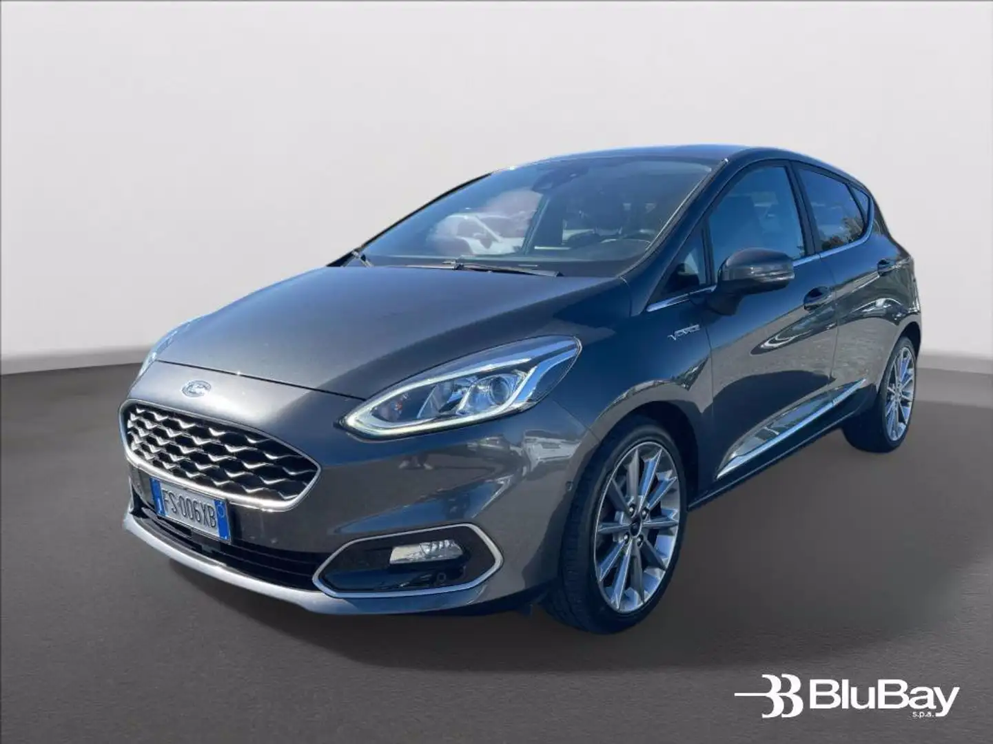 Ford Fiesta 1.0 Ecoboost 100 CV 5 porte Vignale Grigio - 1