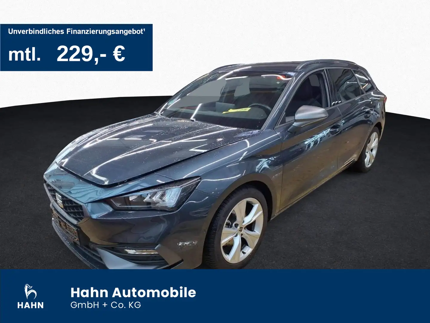 SEAT Leon Sportstourer 1.5eTSI DSG FR LED Nav ACC CAM Grau - 1