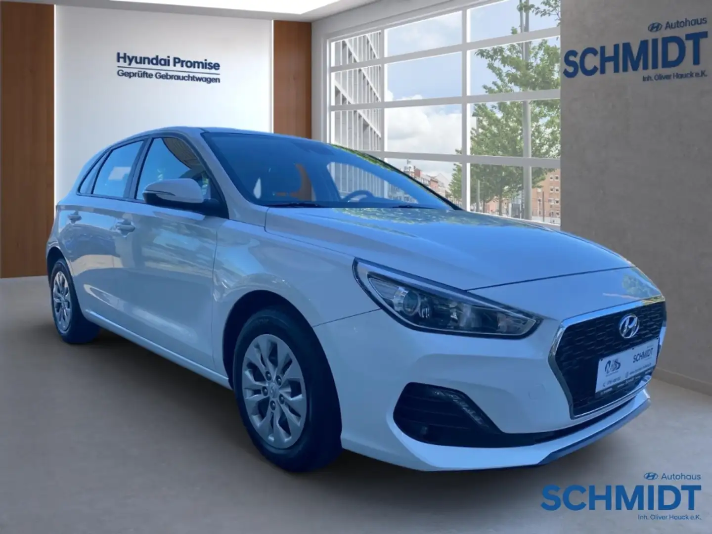 Hyundai i30 Select 1.0 T-GDI Fahrerprofil Spurhalteass. Fernli Blanc - 2
