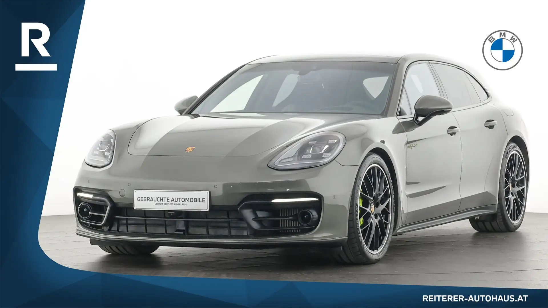 Porsche Panamera 4 E-Hybrid Sport *Turismo Platinum *BOSE® Surround Sound-System Grün - 1