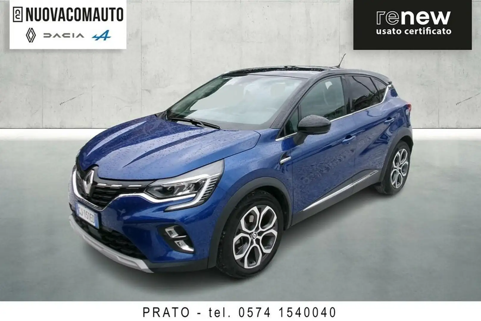 Renault Captur 1.6 hybrid Intens E-Tech 145cv auto Blu/Azzurro - 1