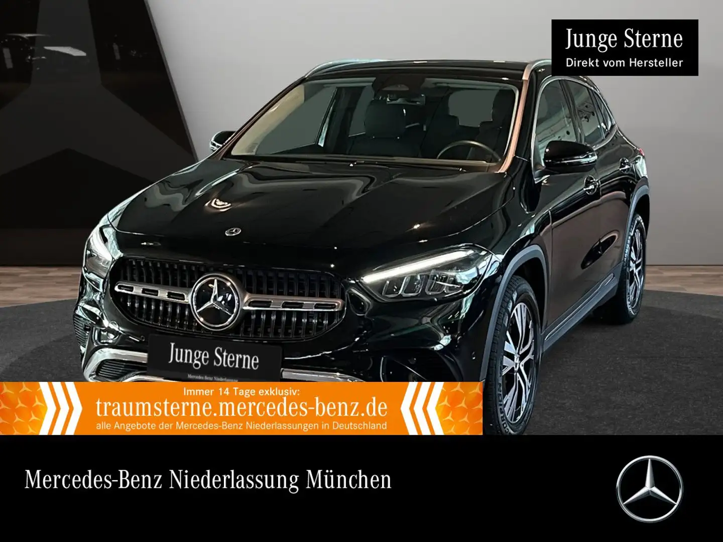 Mercedes-Benz GLA 180 PROGRESSIVE+LED+KAMERA+7G Noir - 1