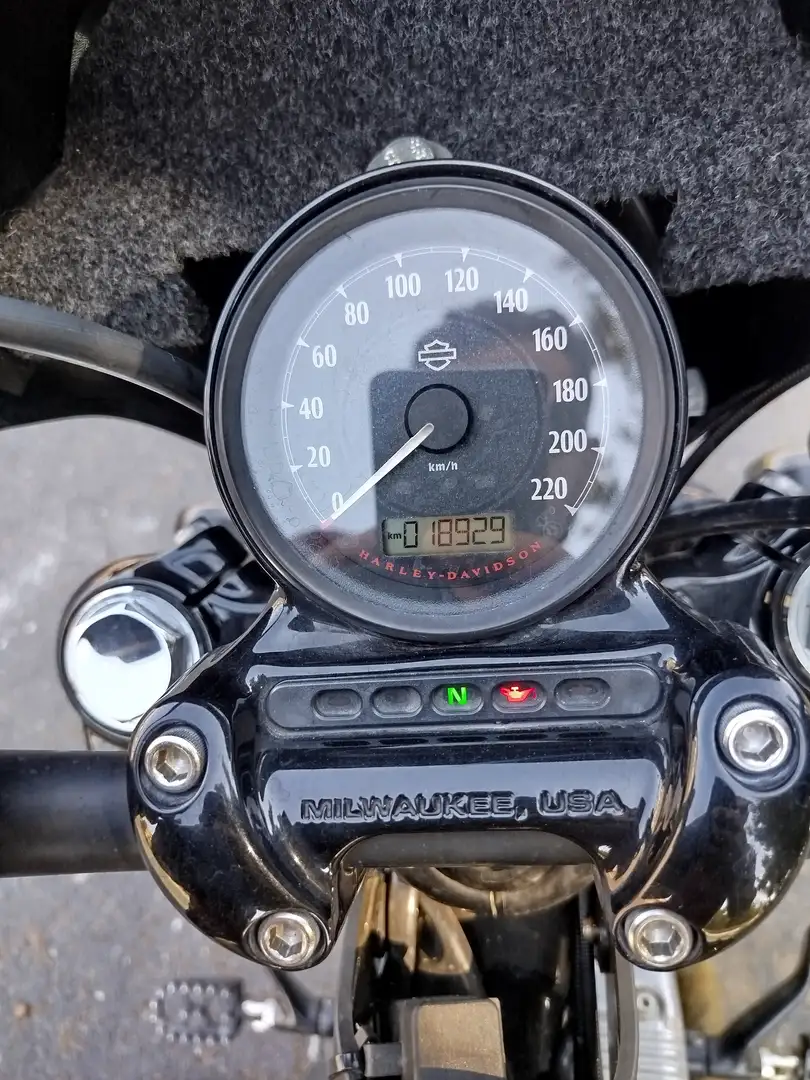 Harley-Davidson Sportster Forty Eight Bobber Vert - 1