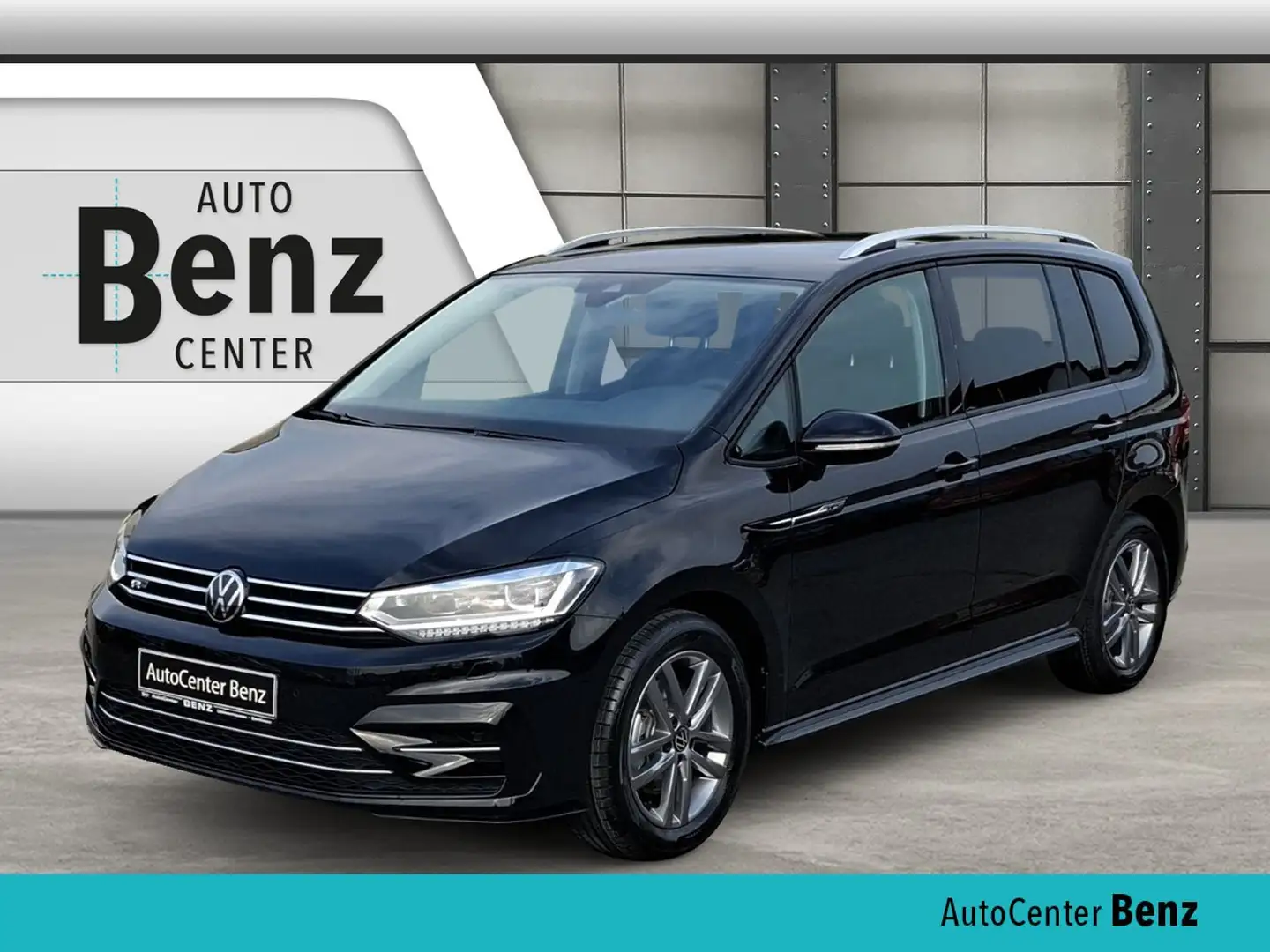 Volkswagen Touran R-Line 1.5 TSI DSG Comfortline *NAVI*ACC*7Sitzer* Negro - 1