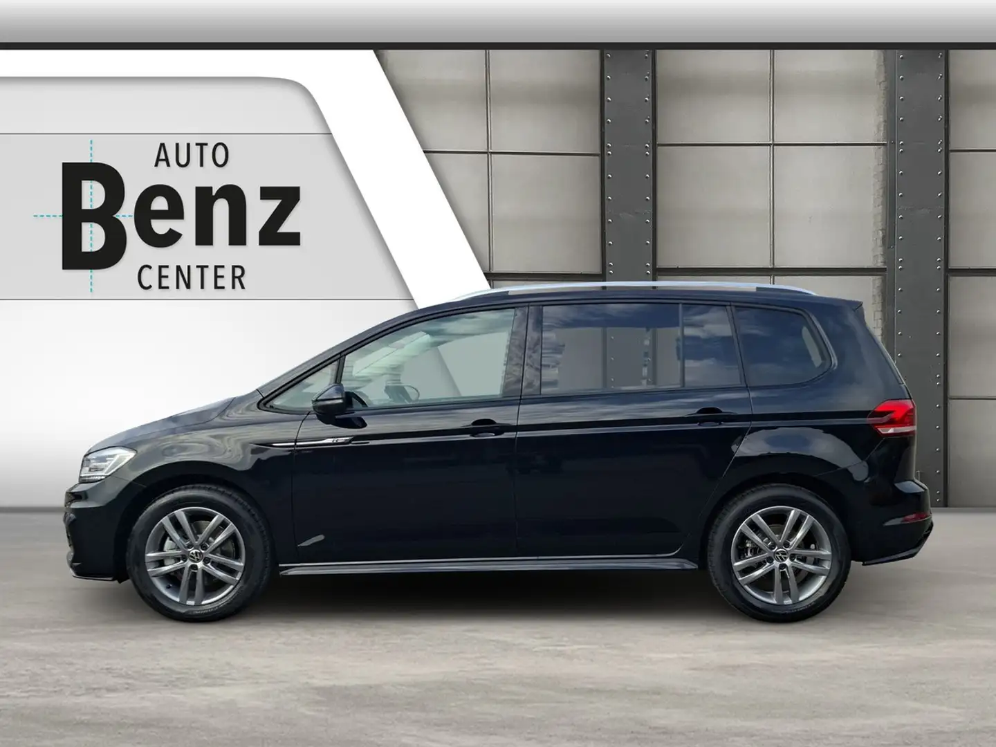 Volkswagen Touran R-Line 1.5 TSI DSG Comfortline *NAVI*ACC*7Sitzer* Negro - 2