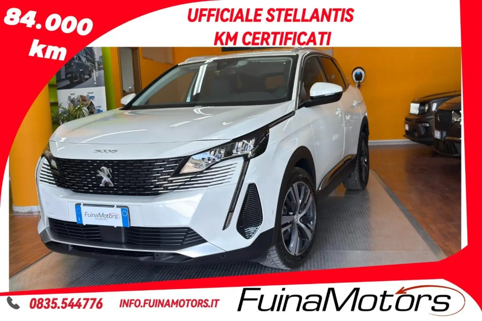 Peugeot 3008 BlueHDi 130 S&S EAT8 Allure Pack MADREPERLA Blanco - 1