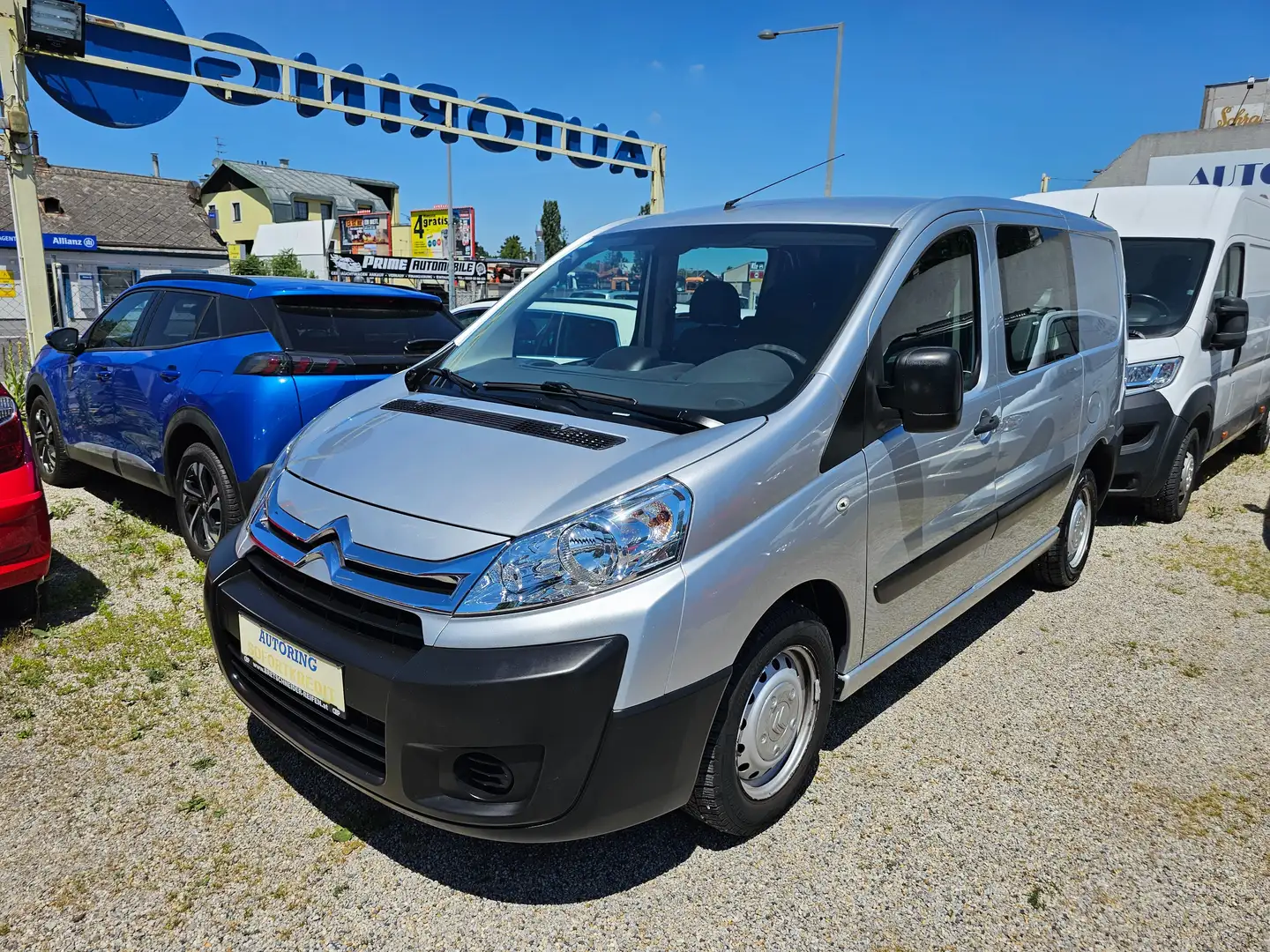 Citroen Jumpy L1H1 Doppelkabine 1,6 HDi Standard 1000 Silber - 1