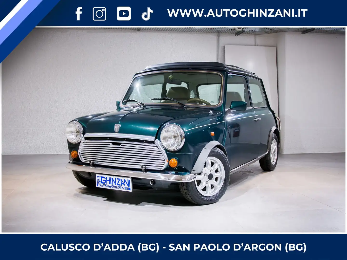 MINI 1300 Mini 1.3 cat British Open classic (LAVORI / RIPRI Verde - 1