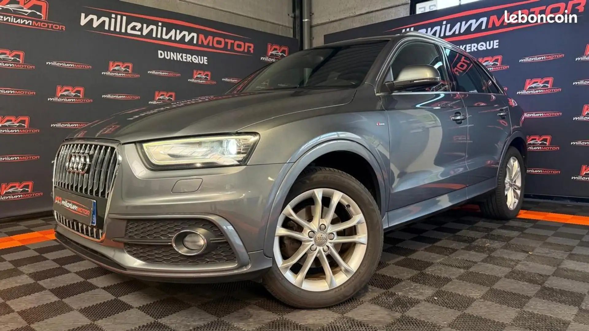Audi Q3 s-line 2.0 tdi 140 cv garantie 12 mois Grigio - 1