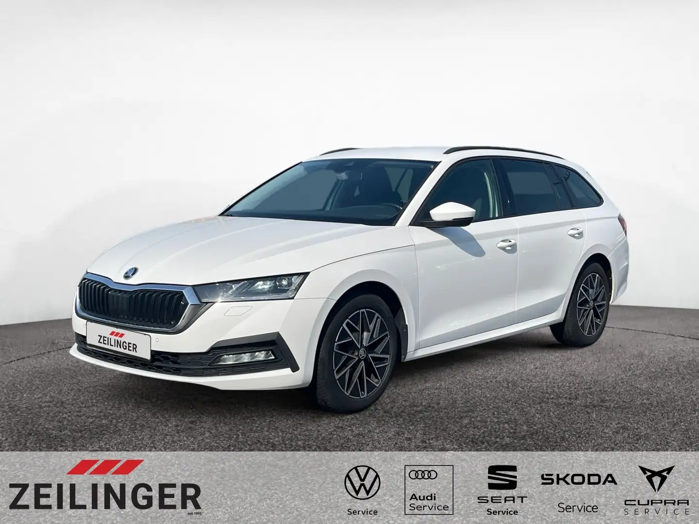 Skoda Octavia Combi 1.5 TSI Ambition|NAVI|SHZ|ACC|PDC Weiß - 1