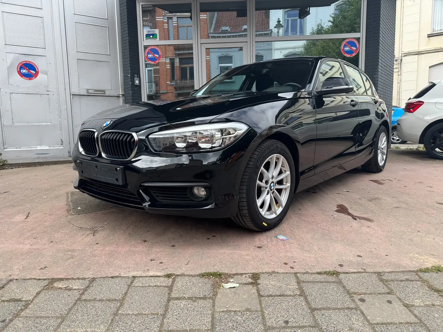 BMW 118 Garantie - Auto - LED - 51.990km - HIFI - Cruise Schwarz - 2