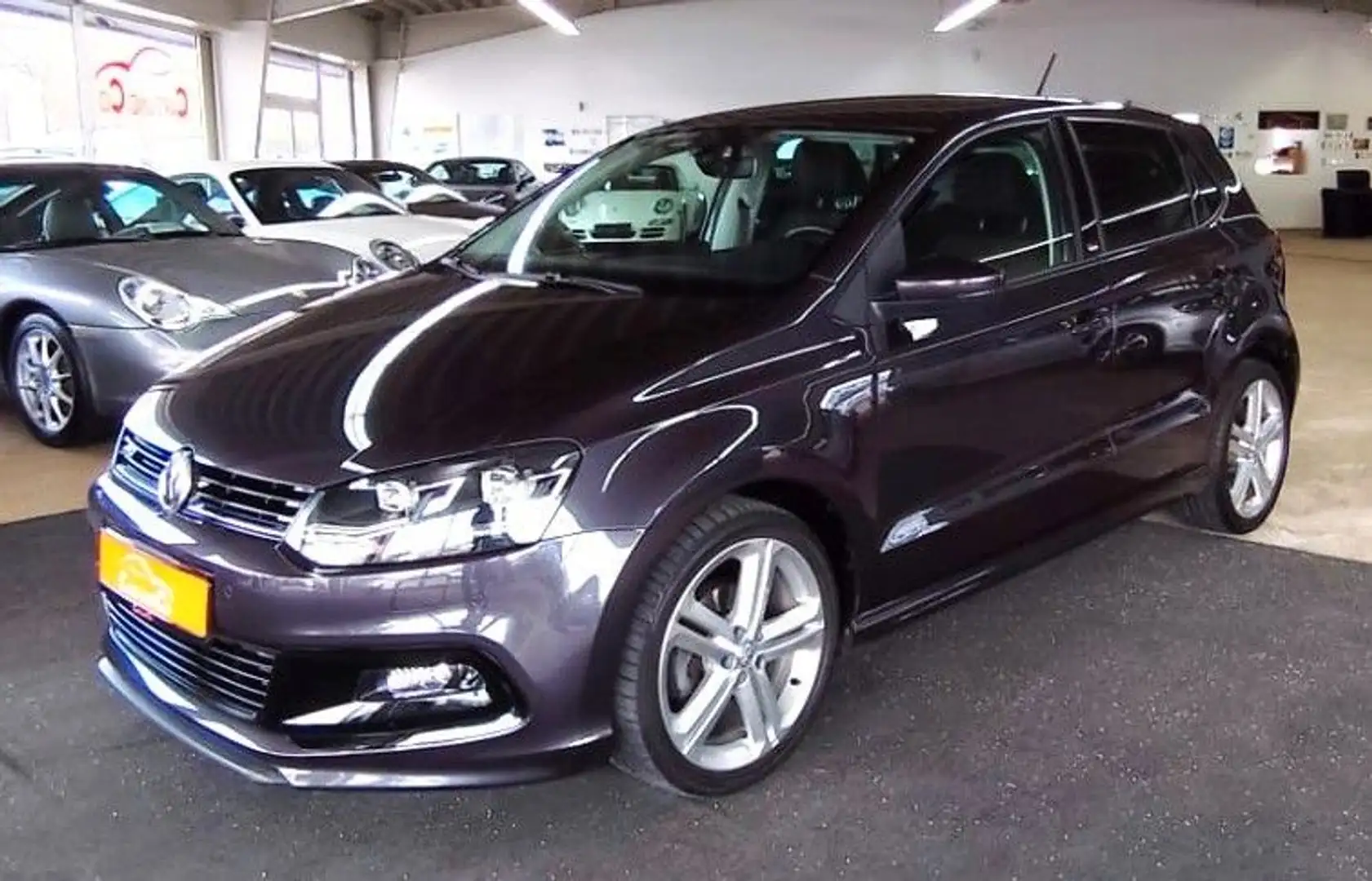 Volkswagen Polo 1.2 TSI R-Line 5türig *SHZ*NAV*LED*PDC*TEM* Grijs - 1