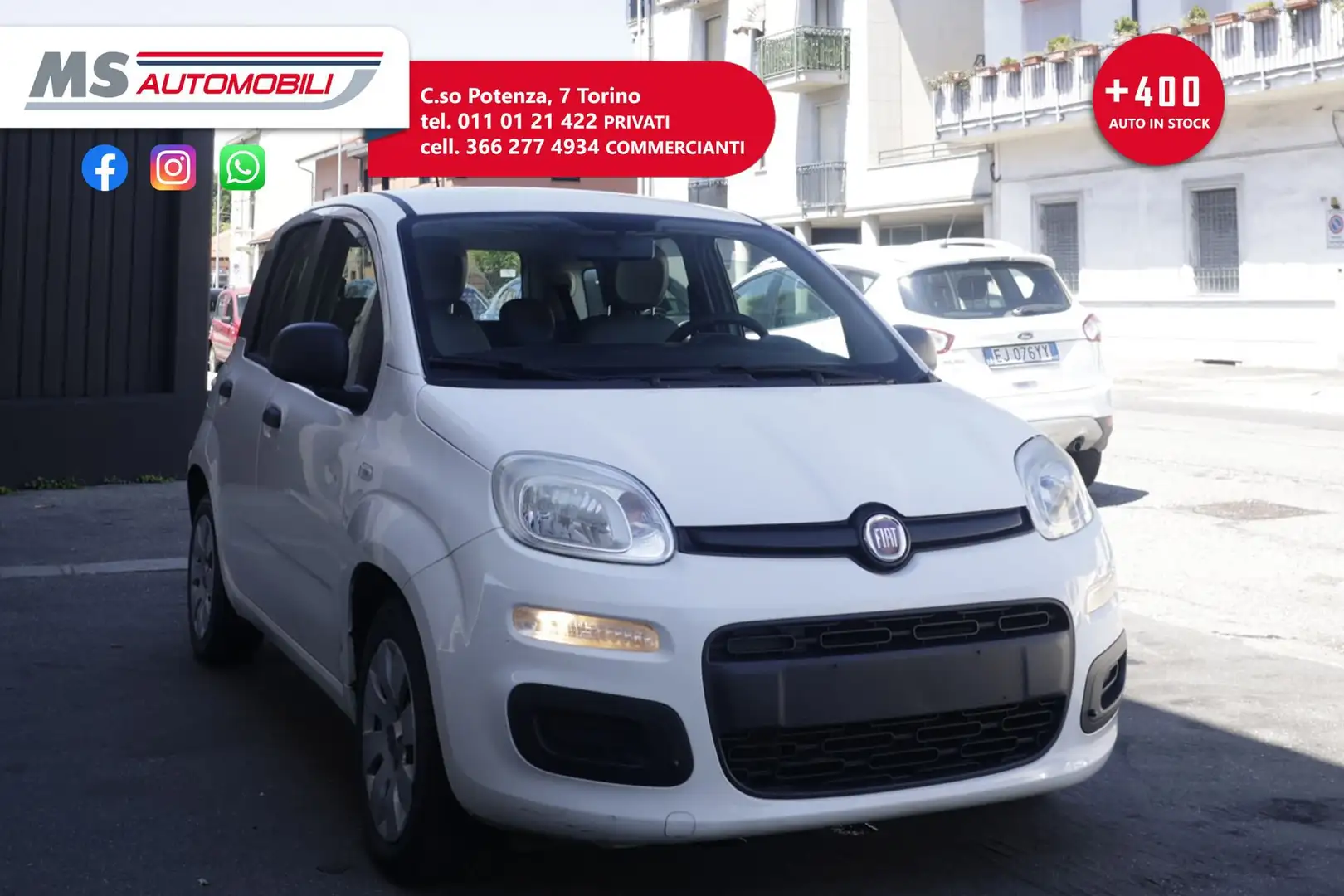 Fiat Panda FIAT Panda 1.2 City Cross 51KW ANNO 2019 Bianco - 1