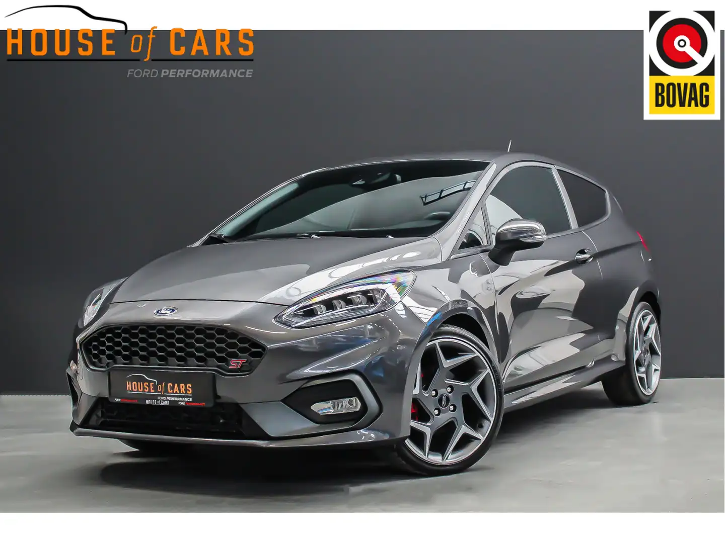 Ford Fiesta 1.5 205pk ST-3 |cruise control|B&O|LED|parkeersens Gris - 1