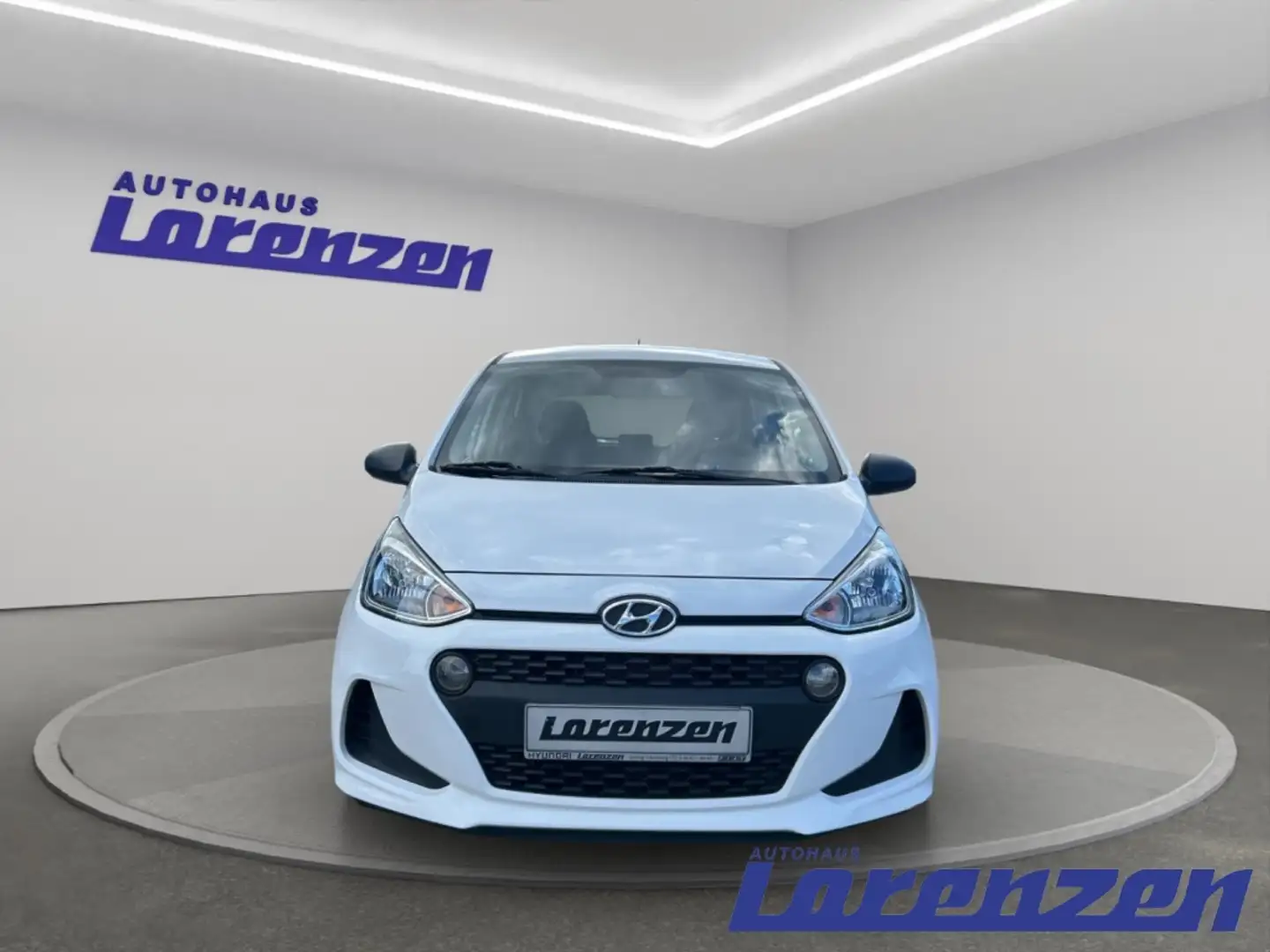 Hyundai i10 EU6d 1.0 teilb.Rücksb eFH RDC BC ZV ESP ABS Servo Weiß - 2