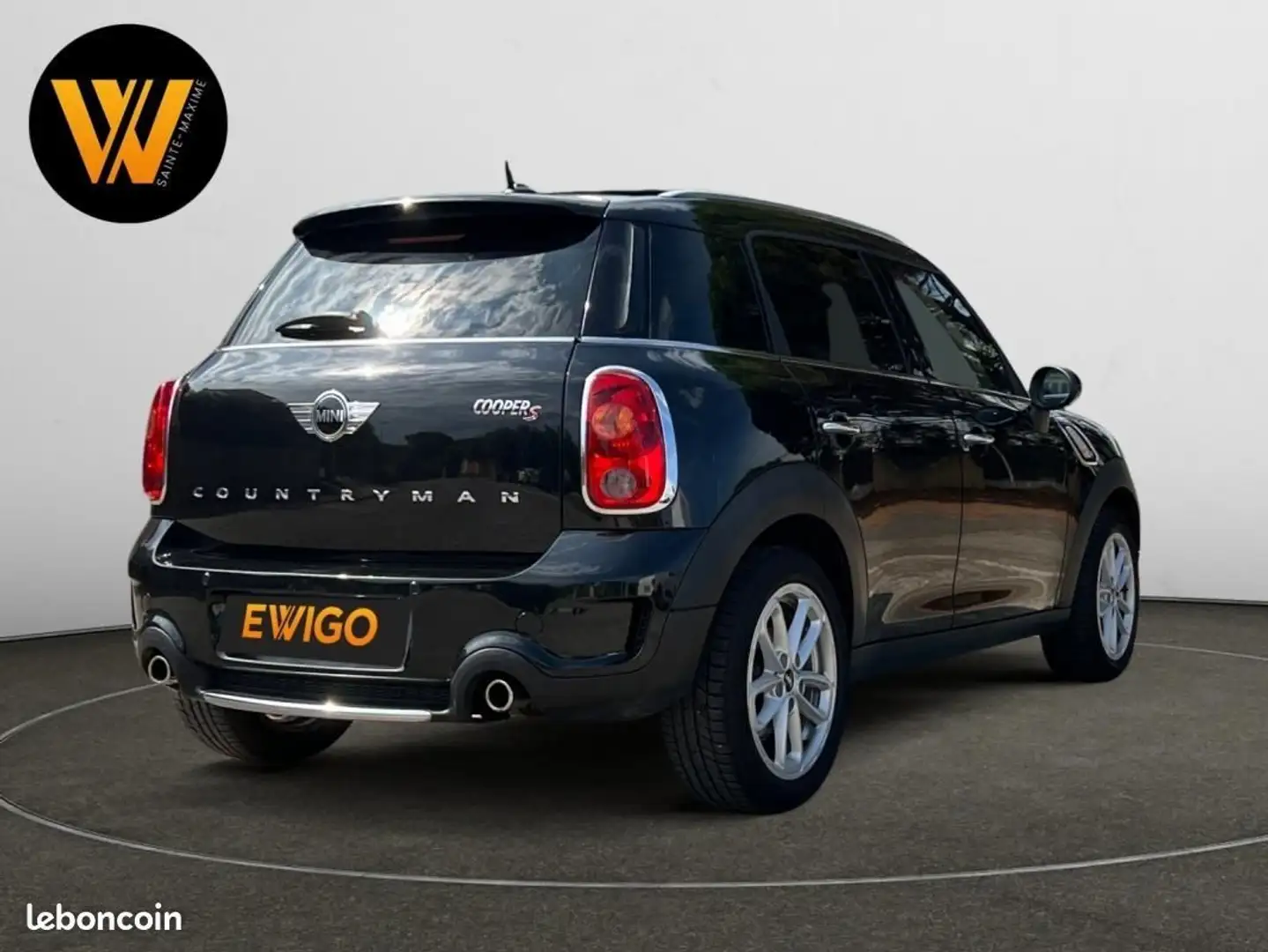 MINI Cooper Countryman 1.6 190 COOPER S %2B de 8000 D'OPTIONS SUIVI GPS F Noir - 2
