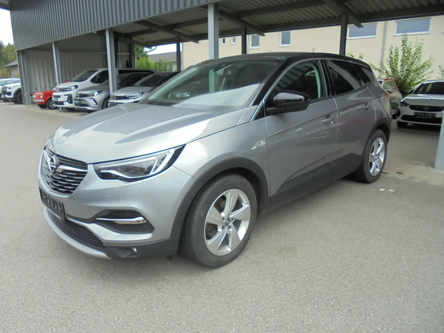 Opel Grandland X Ultimate Panoramadach Lederausstattung AHK Grau - 1