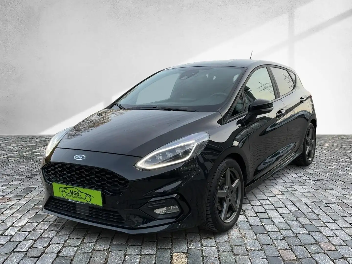 Ford Fiesta ST-Line X 1.0 EcoBoost KAT DAB #BT Zwart - 2
